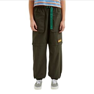 NWT • BRAIN DEAD | Taslan Convertible Pants in Olive ~ Size Medium